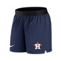 Women's Navy Houston Astros Authentic Collection Team Performance Shorts