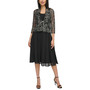 Women's Soutache Jacket & Chiffon Dress
