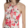 Women's Floral-Print Halter Gown