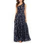 Women's One-Shoulder Metallic Gown