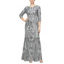 Sequined Mermaid Gown