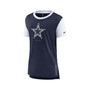 Women's Navy Dallas Cowboys Team T-shirt
