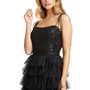 Women's Ieena Sequined Bustier Tiered Ruffle Gown