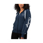 Women's Navy Dallas Cowboys Emerson Full-Zip Hoodie