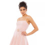 Women's Ieena Belted Tiered Ruffle Sleeveless Midi Dress