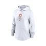 Women's White San Francisco Giants City Connect Pregame Performance Pullover Hoodie
