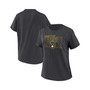 Women's Charcoal Milwaukee Brewers Oversized Boyfriend T-shirt