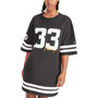 Women's Black Pittsburgh Steelers Clair Half-Sleeve Dress