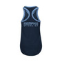 Women's Navy Memphis Grizzlies Showdown Scoop-Neck Racerback Tank Top