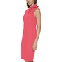 Petite Scuba-Crepe Tie-Neck Sleeveless Dress