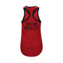 Women's Red Houston Rockets Showdown Scoop-Neck Racerback Tank Top
