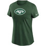 Women's Green New York Jets Logo Essential T-shirt