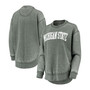 Women's Green Michigan State Spartans Vintage-Like Wash Pullover Sweatshirt