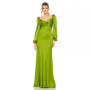 Women's Ieena Sweetheart Neckline Puff Sleeve Gown