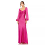 Women's Ieena Sweetheart Neckline Puff Sleeve Gown