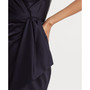 Women's Satin One-Shoulder Cocktail Dress