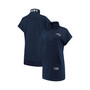 Women's Navy New England Patriots Naomi Quarter-Zip Sneaker Dress