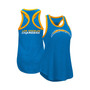 Women's Navy Los Angeles Chargers Tater Tank Top