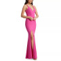 Iris High-Slit Evening Gown