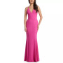 Iris High-Slit Evening Gown