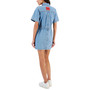 Women's Cotton Denim 2-Way Signature Zip Dress