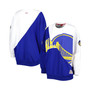 Women's Royal, White Golden State Warriors Ariel Pullover Sweatshirt
