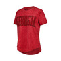 Women's Red Georgia Bulldogs Southlawn Sun-Washed T-shirt