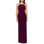 Embellished Halter Gown