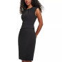 Women's Sleeveless Keyhole Sheath Dress