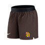 Women's Brown San Diego Padres Authentic Collection Team Performance Shorts