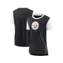Women's Black Pittsburgh Steelers Team T-shirt