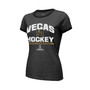 Women's Threads Black Vegas Golden Knights 2023 Stanley Cup Champions Ringer Tri-Blend T-shirt