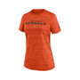 Women's Orange Cincinnati Bengals Sideline Velocity Performance T-shirt