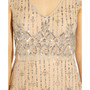 Petite Beaded Popover Gown