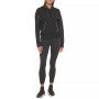 Women's Reflective Piping Hoodie, Reflective Logo Low-Impact Sports Bra & High-Waisted Leggings