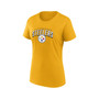 Women's Branded Black, Gold Pittsburgh Steelers Fan T-shirt Combo Set