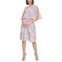 Women's Floral-Print Belted Popover Dress