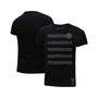 Women's Black Inter Miami CF Reflective Pattern Stripe T-shirt