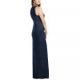 Metallic A-Line Gown