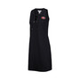 Women's Black San Francisco 49ers Island Cays Lace-Up Dress