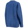 Women's Royal Chicago Cubs Script Comfy Cord Pullover Sweatshirt
