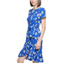 Petite Floral-Print Ruffled Sheath Dress