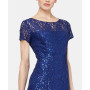 Sequined Lace Midi Dress