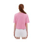 Womens Jersey Cropped Tee with Initial Pocket