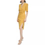 Women's Surplice Side-Zip Sheath Dress