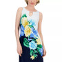 Petite Sleeveless Keyhole Dress, Created for Macy's