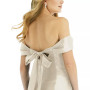 Bow-Back Off-The-Shoulder Gown