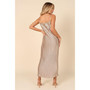 Womens Liza Pleated Maxi Dress