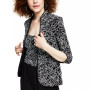 Printed Jacket and Top Set, Regular & Petite Sizes