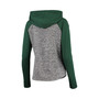 Women's Heathered Gray, Green New York Jets Championship Ring Raglan Pullover Hoodie